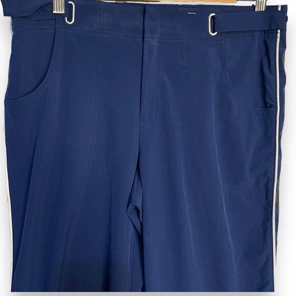Danskin Athletic Pants Women's Small Blue Pockets Workout Athleisure Loungewear - Picture 3 of 11
